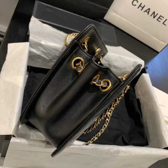 CHANEL 2020 New Style Original Leather AS1516 black