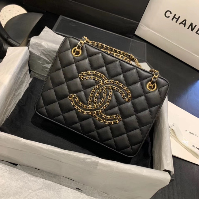 CHANEL 2020 New Style Original Leather AS1516 black