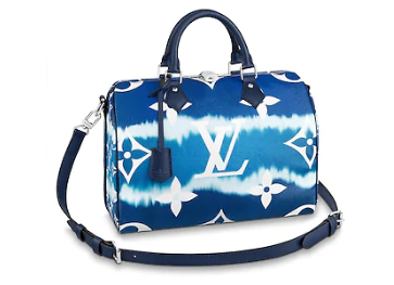 Louis Vuitton SPEEDY BANDOULIERE 30 M45146 blue
