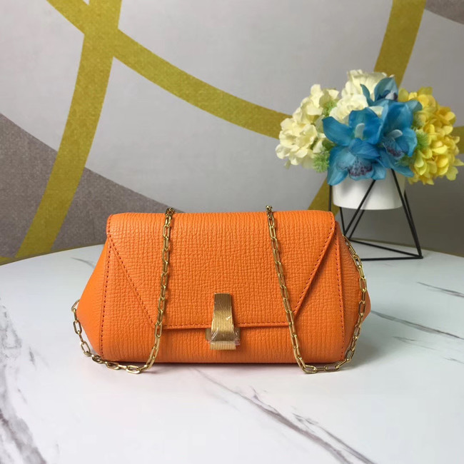 Bottega Veneta Original Leather Mini Chain Bag BV6700 yellow