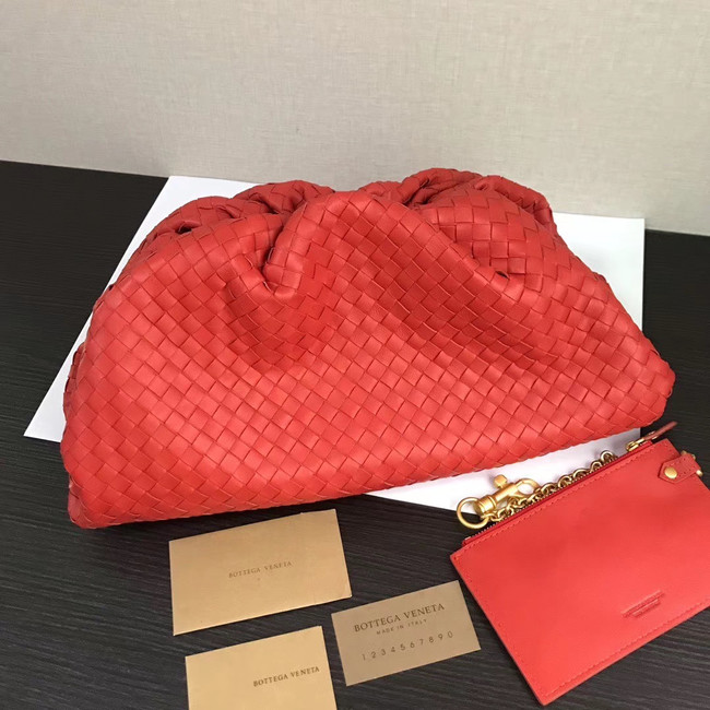 Bottega Veneta Weave Clutch bag 585853 red