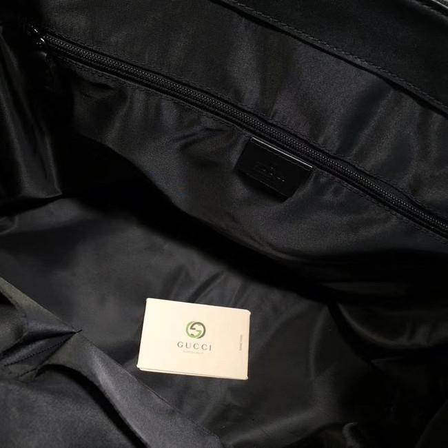 Gucci GG Supreme canvas top handle bag 337069 black