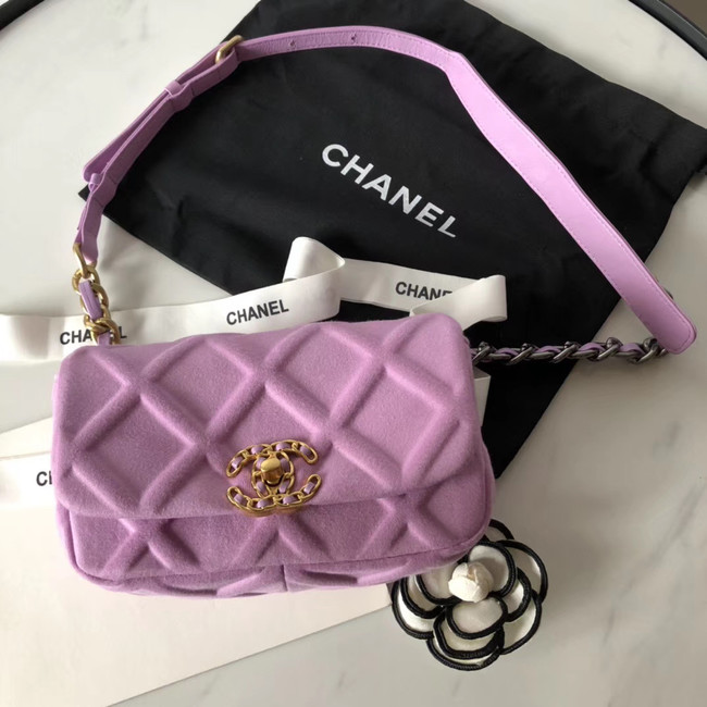 Chanel 19 Bodypack AS1163 Lavender