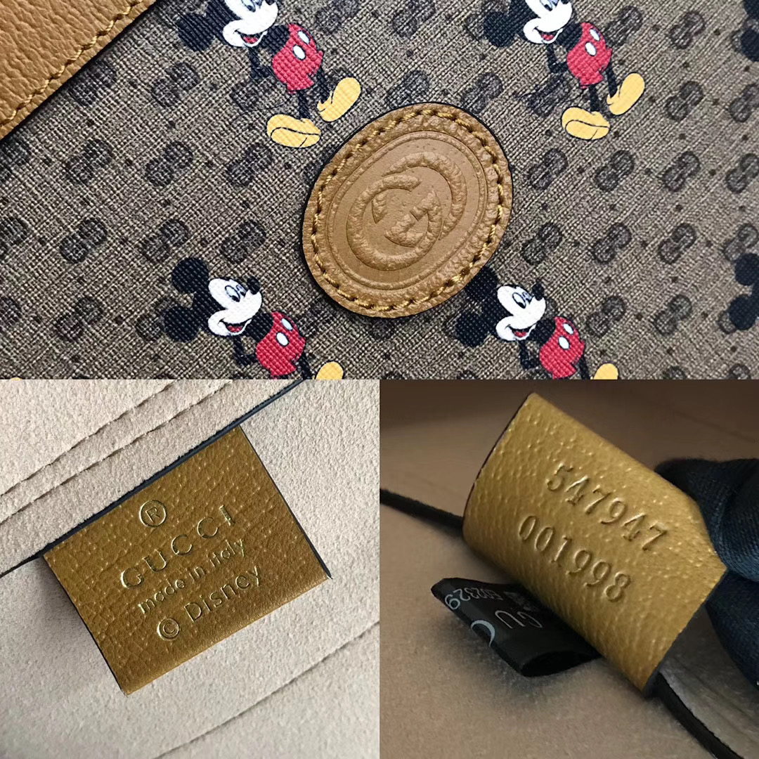 Gucci Disney x Gucci medium tote 547947 light brown