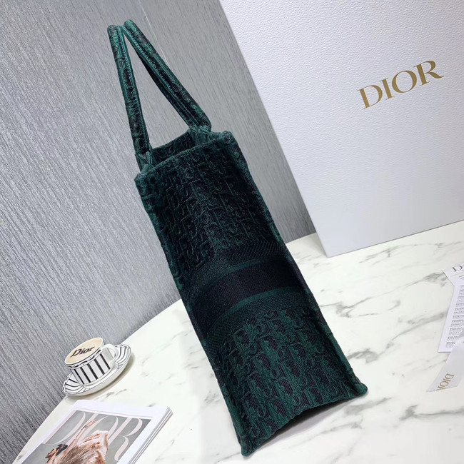 DIOR BOOK TOTE EMBROIDERED CANVAS BAG M1287-8