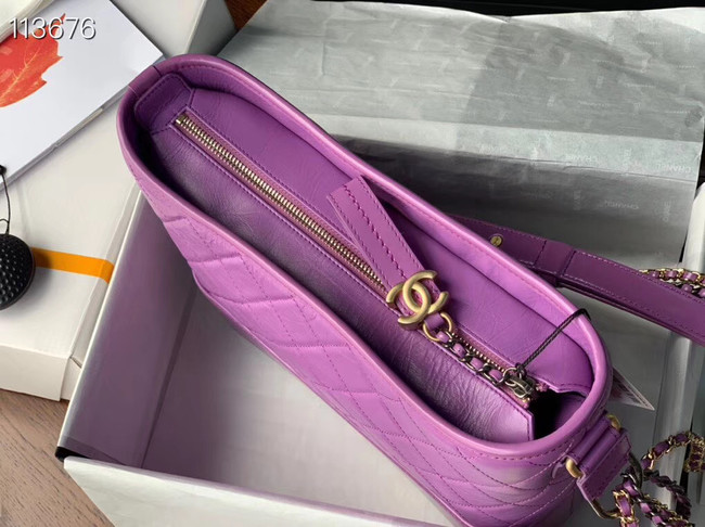 Chanel gabrielle hobo bag A93824 Lavender