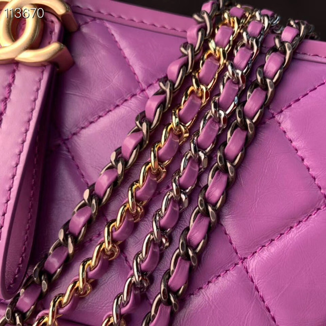 Chanel gabrielle small hobo bag A91810 Lavender