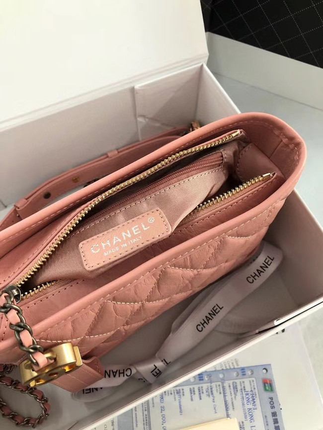 Chanel gabrielle small hobo bag AS0865 pink