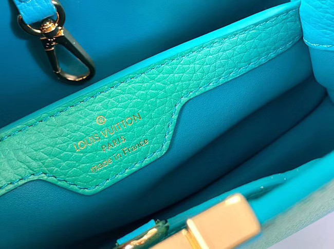 Louis Vuitton CAPUCINES BB M55374 blue