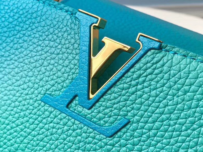 Louis Vuitton CAPUCINES PM M55375 blue