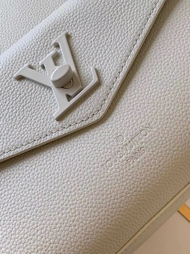 Louis Vuitton Original LOCKME TOTE M55845 white