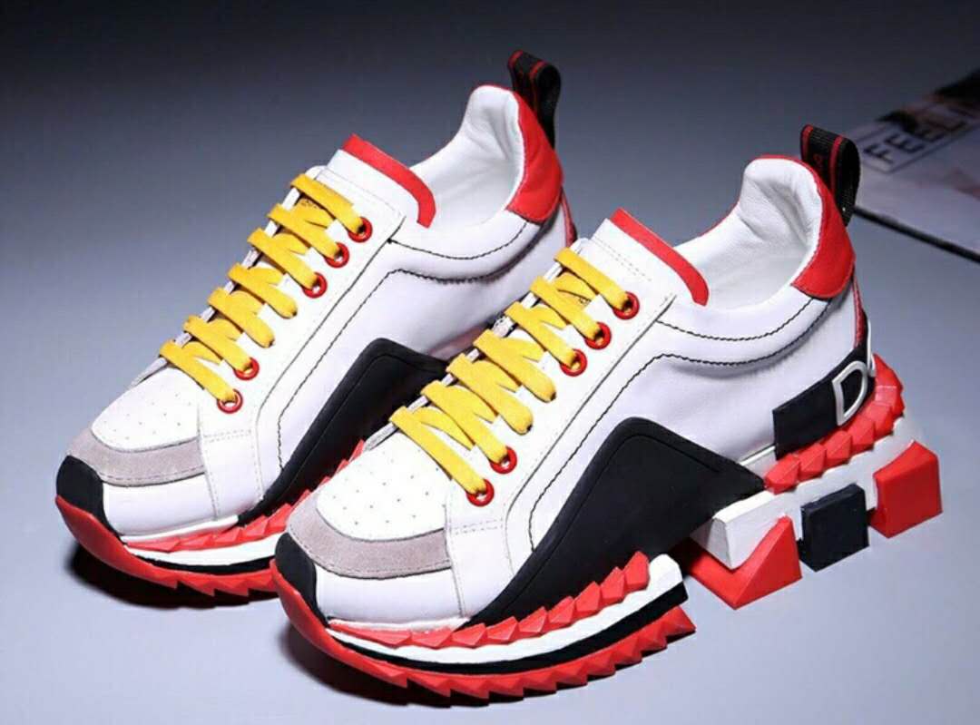 Balenciaga SNEAKER Shoes BL89H Yellow&White&Black&Red