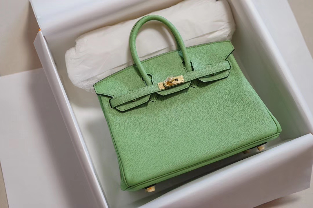 Hermes Birkin 25CM Togo Leather H5601 green