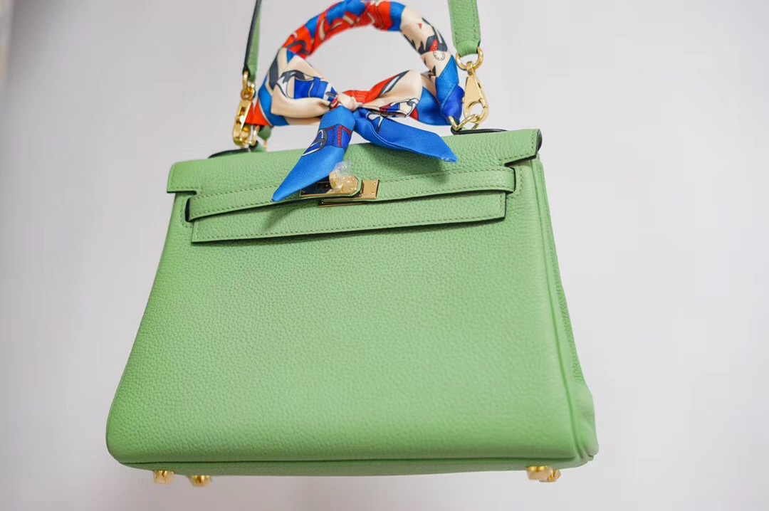 Hermes Kelly Togo Leather H5600 green