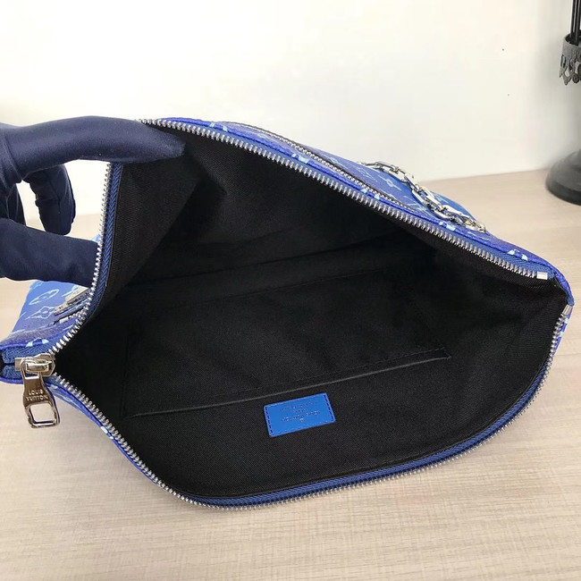 Louis Vuitton TOILET POUCH XL M45480 blue