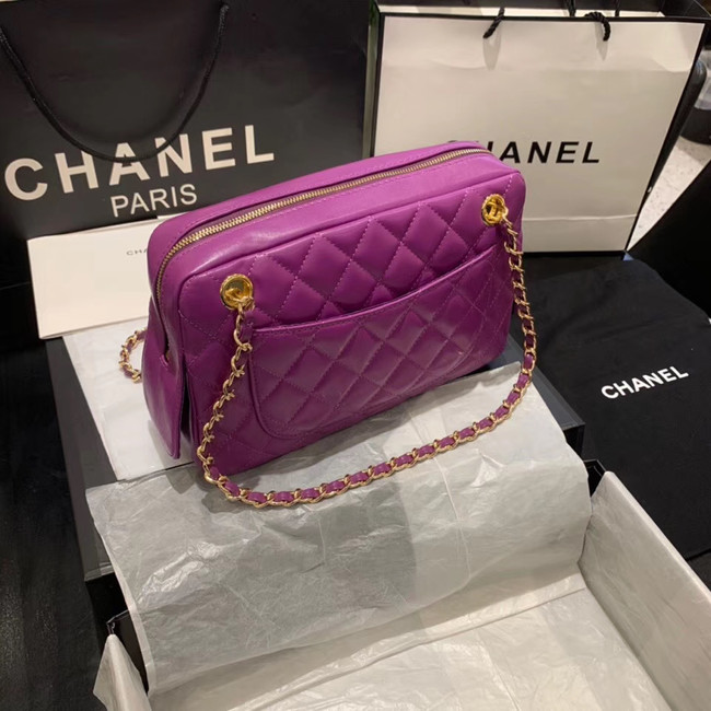 CHANEL 2020 New Style Original Leather AS1168 Lavender