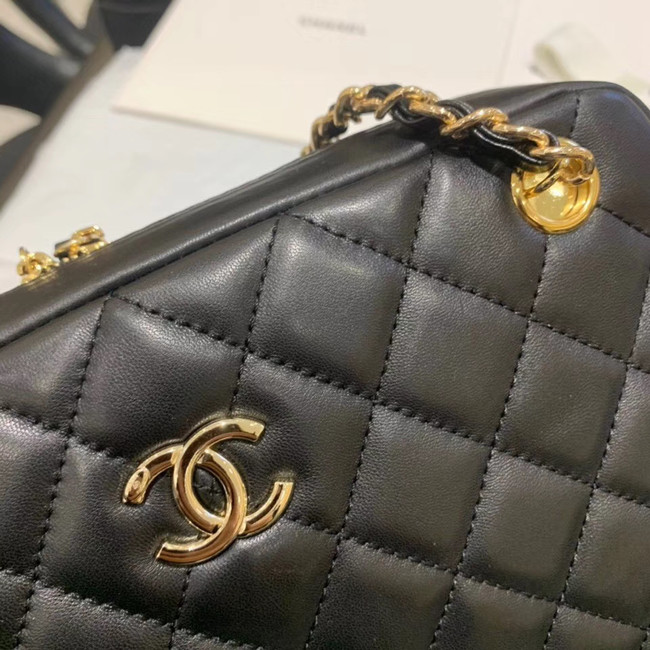 CHANEL 2020 New Style Original Leather AS1168 black