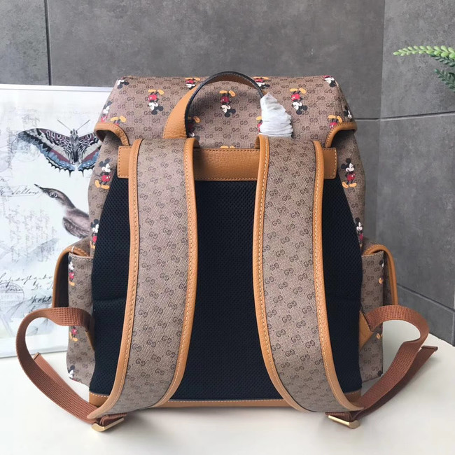 Gucci Disney x Mickey Mouse backpack 603898 brown