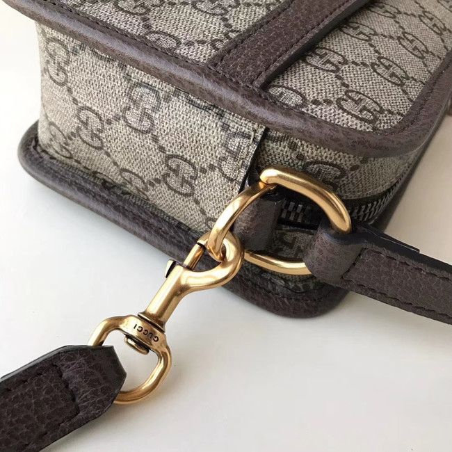Gucci Ophidia GG Mini Shoulder Bag 598130 brown