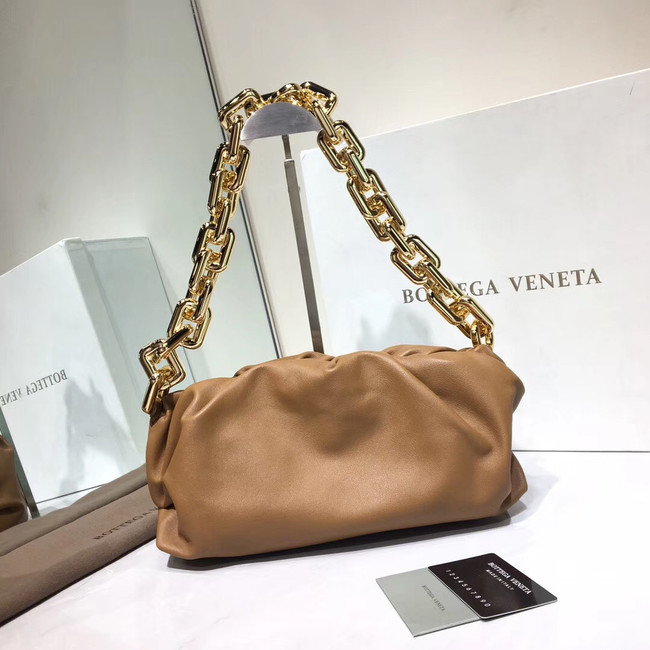 Bottega Veneta Nappa lambskin soft Shoulder Bag 620230 brown