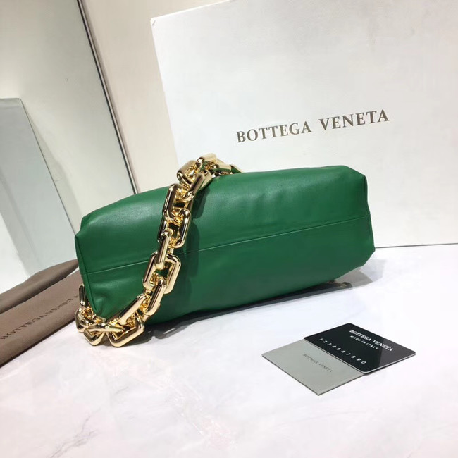 Bottega Veneta Nappa lambskin soft Shoulder Bag 620230 green