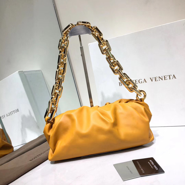 Bottega Veneta Nappa lambskin soft Shoulder Bag 620230 yellow