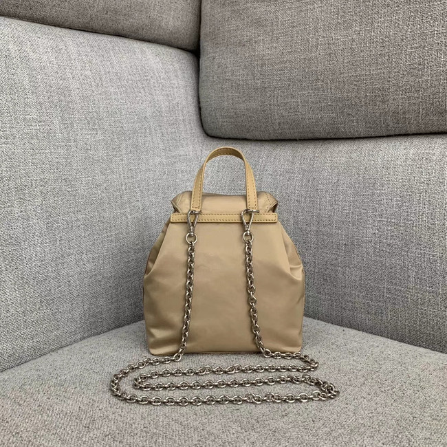 Prada Nylon mini backpack 1BH029 apricot