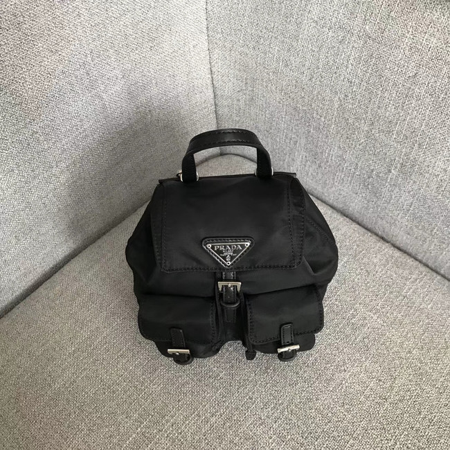 Prada Nylon mini backpack 1BH029 black