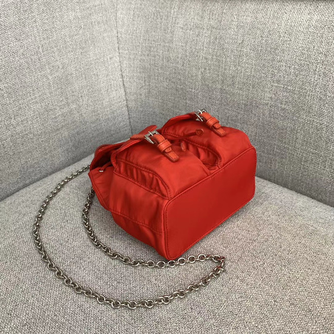 Prada Nylon mini backpack 1BH029 red