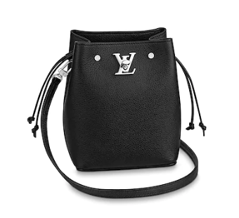 Louis Vuitton NANO LOCKME BUCKET M68709 black