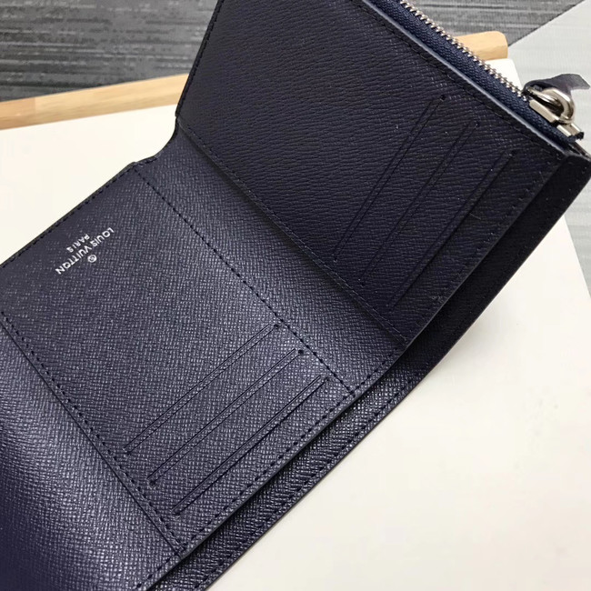 Louis vuitton ESCALE VICTORINE Wallet M68842 blue