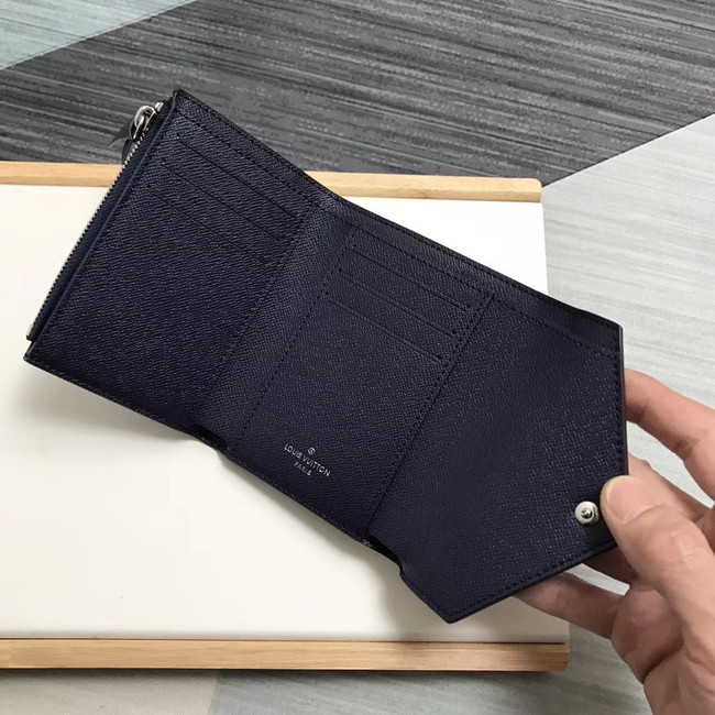 Louis vuitton ESCALE VICTORINE Wallet M68842 blue