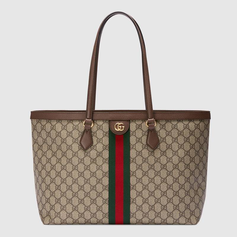 Gucci Ophidia series medium GG Tote Bag 631685 brown