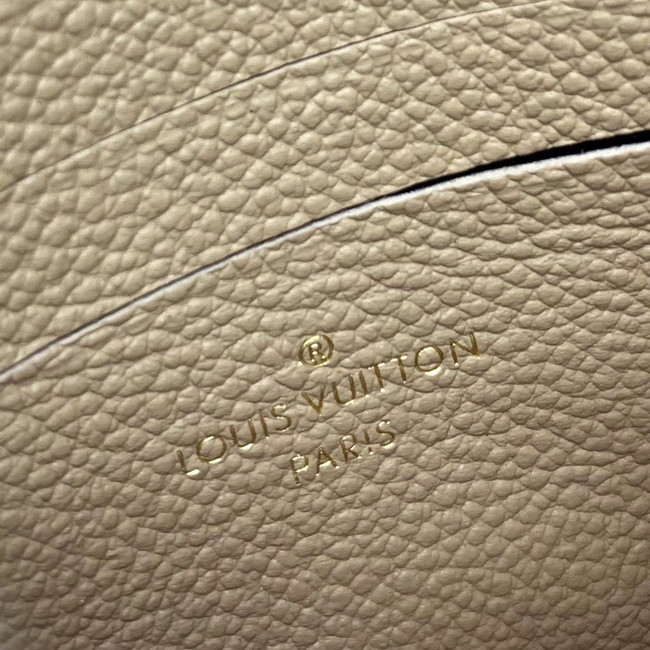 Louis Vuitton NANO LOCKME M69204 cream