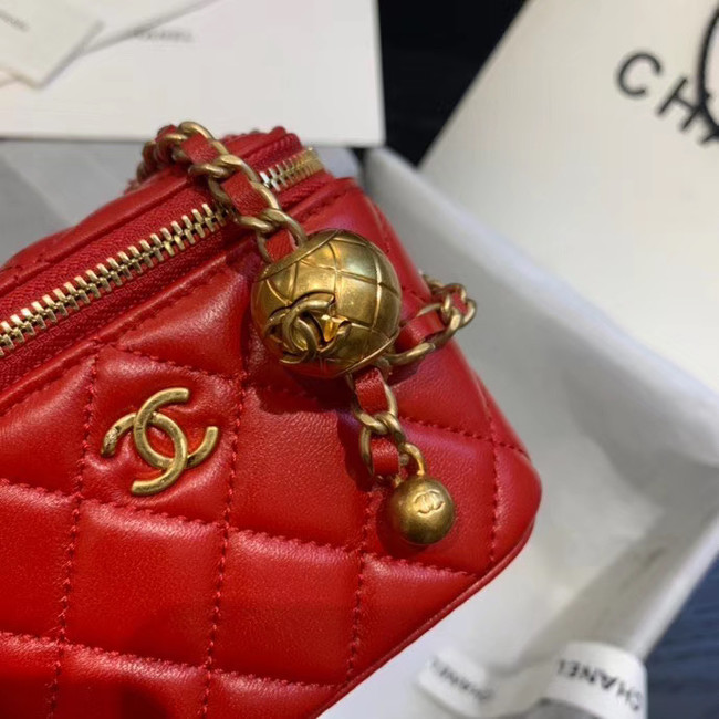 Chanel Original Small classic chain box handbag AP1447 red