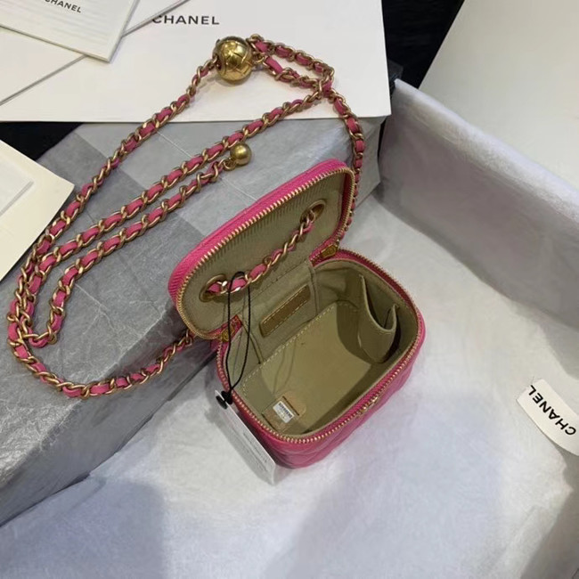 Chanel Original Small classic chain box handbag AP1447 rose