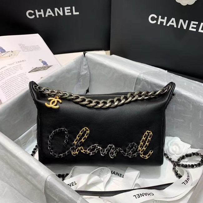 Chanel Original Soft Leather Small Shoulder bag AS0592 black