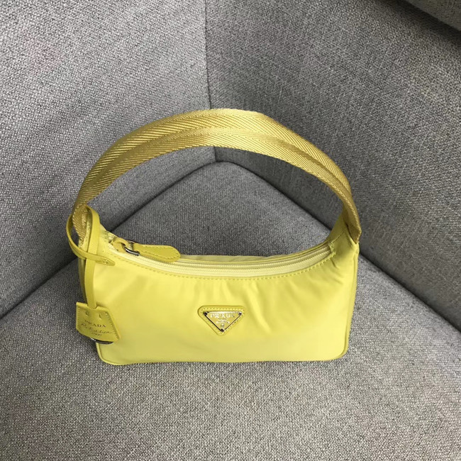 Prada Re-Edition 2000 nylon mini-bag 91515 yellow