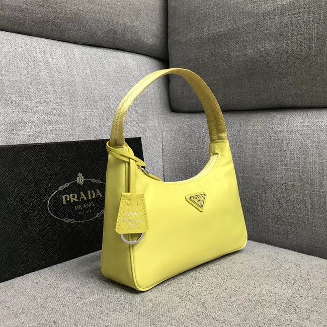 Prada Re-Edition 2000 nylon mini-bag 91515 yellow