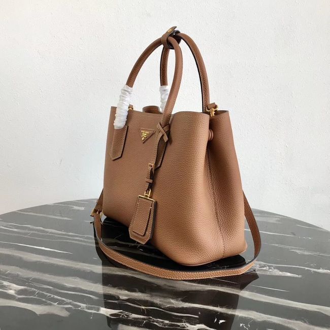 Prada Deer skin bag 1BG008 brown