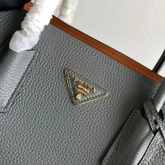 Prada Deer skin bag 1BG008 grey