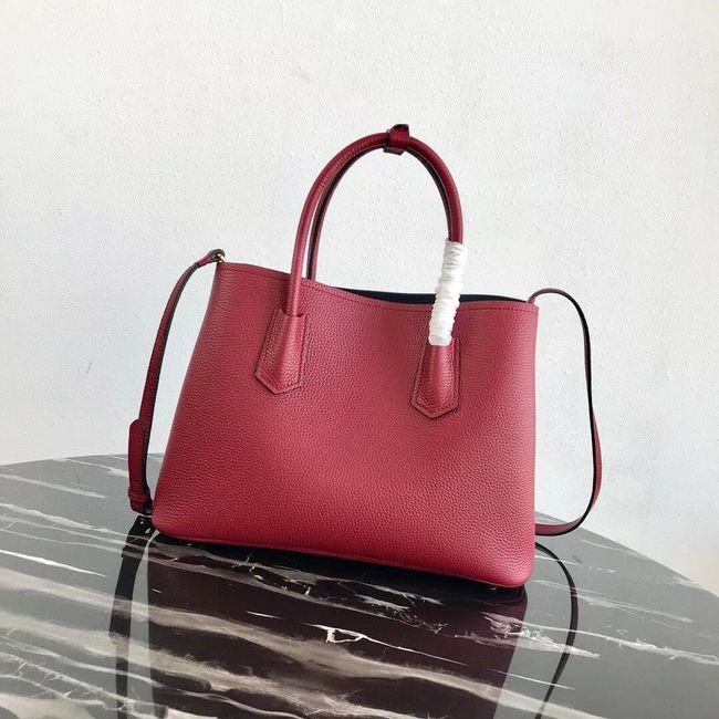 Prada Deer skin bag 1BG008 red