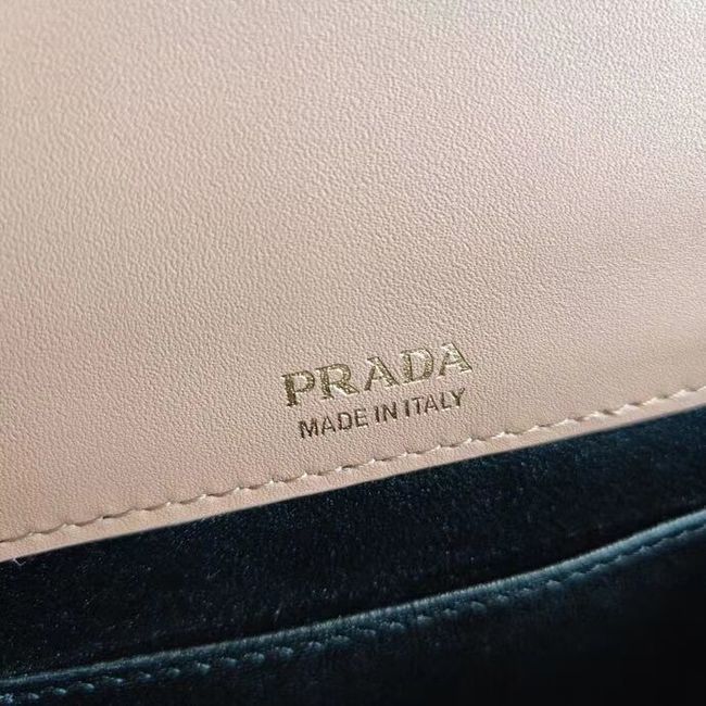 Prada Saffiano leather mini-bag 1BP020 apricot