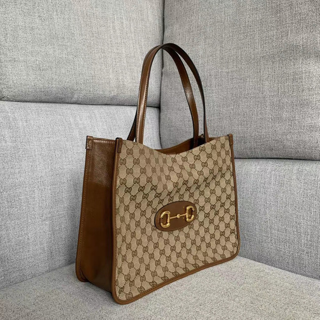 Gucci 1955 Horsebit tote bag 623694 Brown