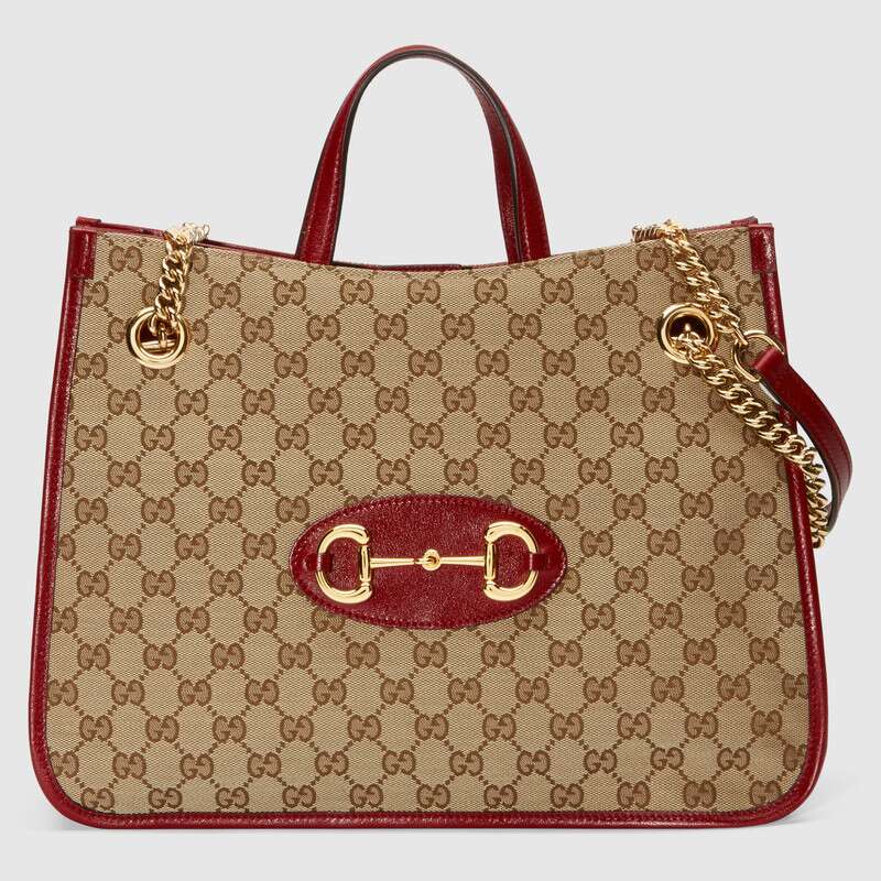 Gucci 1955 Horsebit tote bag 621144 red