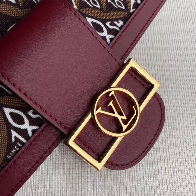 Louis Vuitton DAUPHINE M57211 Burgundy