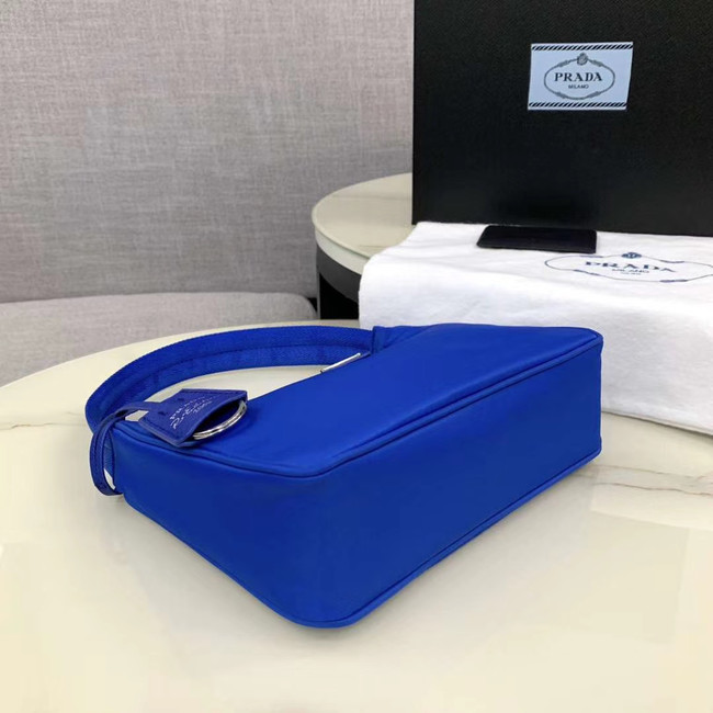 Prada Re-Edition 2000 nylon mini-bag 1NE515 Electro optic blue