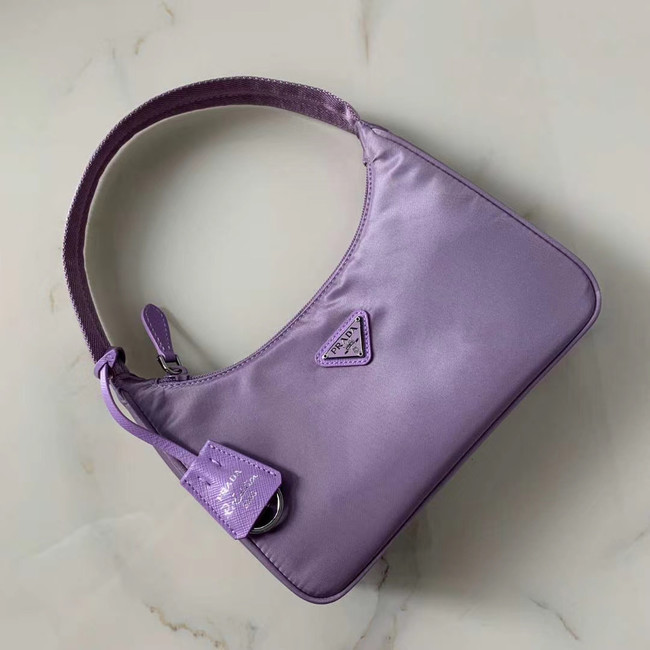 Prada Re-Edition 2000 nylon mini-bag 1NE515 Lavender