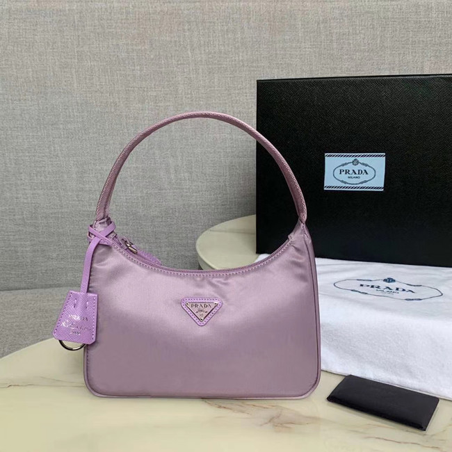 Prada Re-Edition 2000 nylon mini-bag 1NE515 Lavender