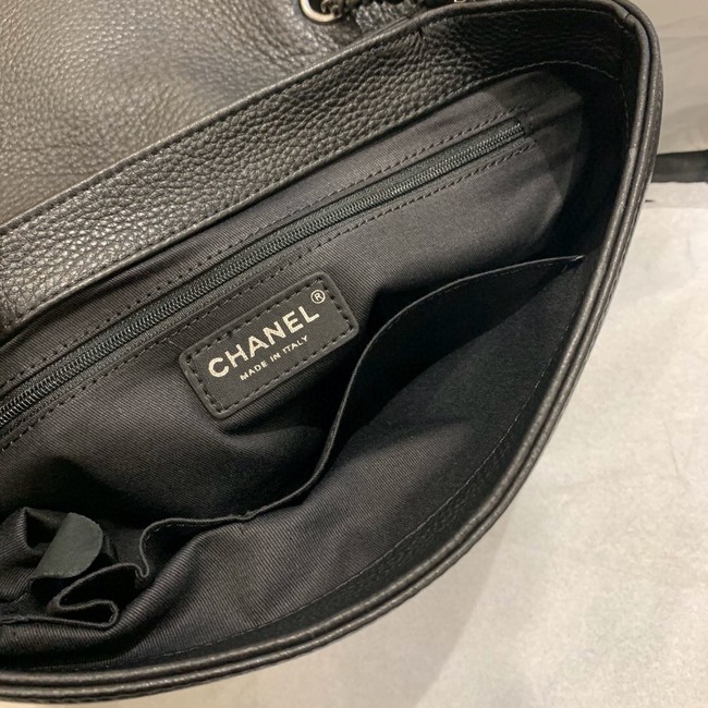 Chanel Lambskin flap bag 8095 black